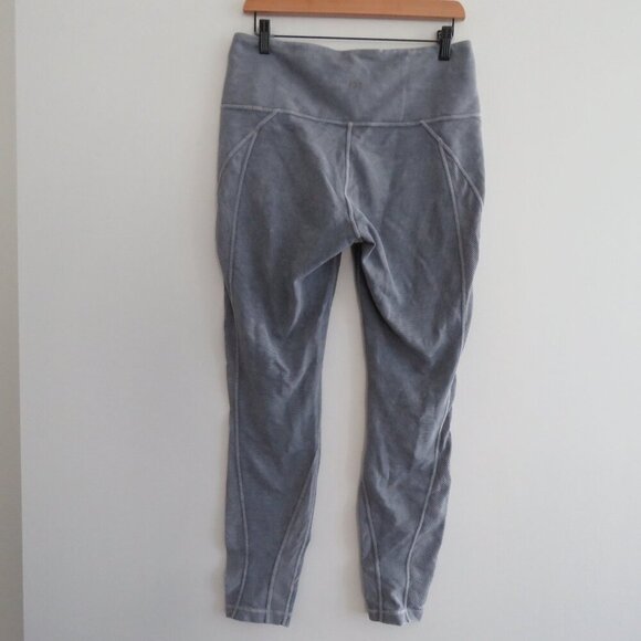 LULULEMON Wunder Under High-Rise Tight Snow Washed Ribbed 28" - Size 10 - Picture 4 of 15